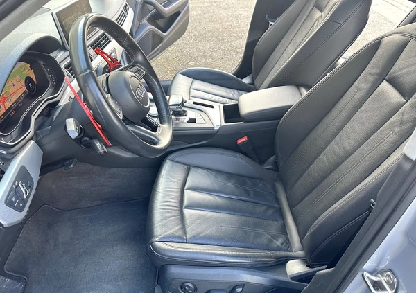 Audi A4 cena 96999 przebieg: 136000, rok produkcji 2018 z Jedlina-Zdrój małe 67
